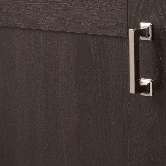 Hickory Hardware Studio Pull 3" Center Polished Nickel P3010-14