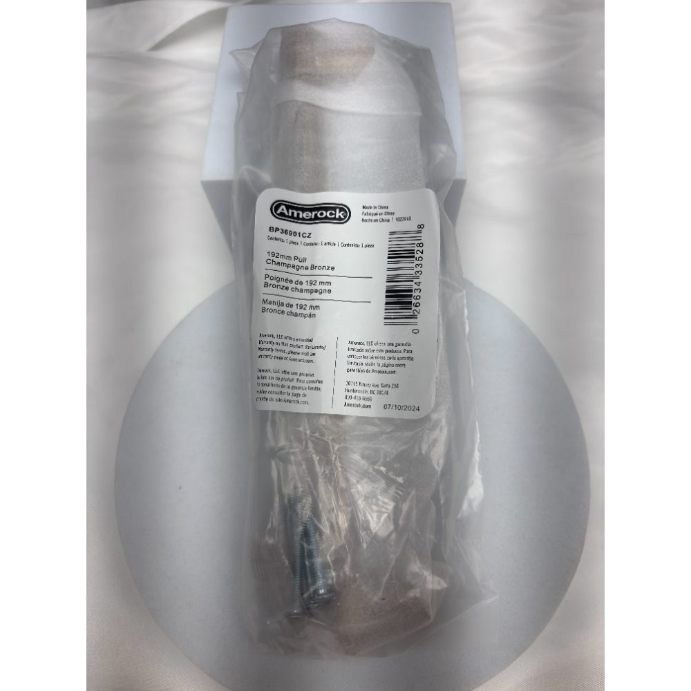 Amerock Destine 7-9/16" Cabinet Pull – Champagne Bronze