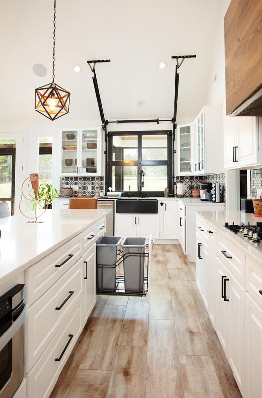 Elements Stanton 5" (128mm) Matte Black Cabinet Bar Pull