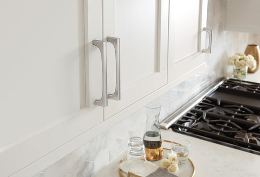 Amerock Merced 6-5/16" Cabinet Pull, Satin Nickel (BP37425G10)