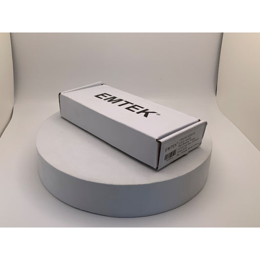 Emtek 9203 Steel Hinges Pair, 3.5" x 3.5", 5/8" Radius, Flat Black