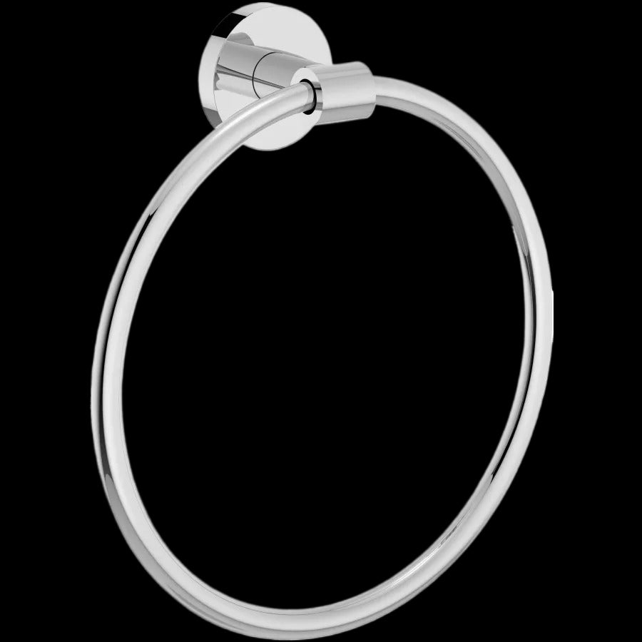 NEW Symmons Chrome Wall Mounted Towel Ring Identity Model 673TR - Landmark Auction Co