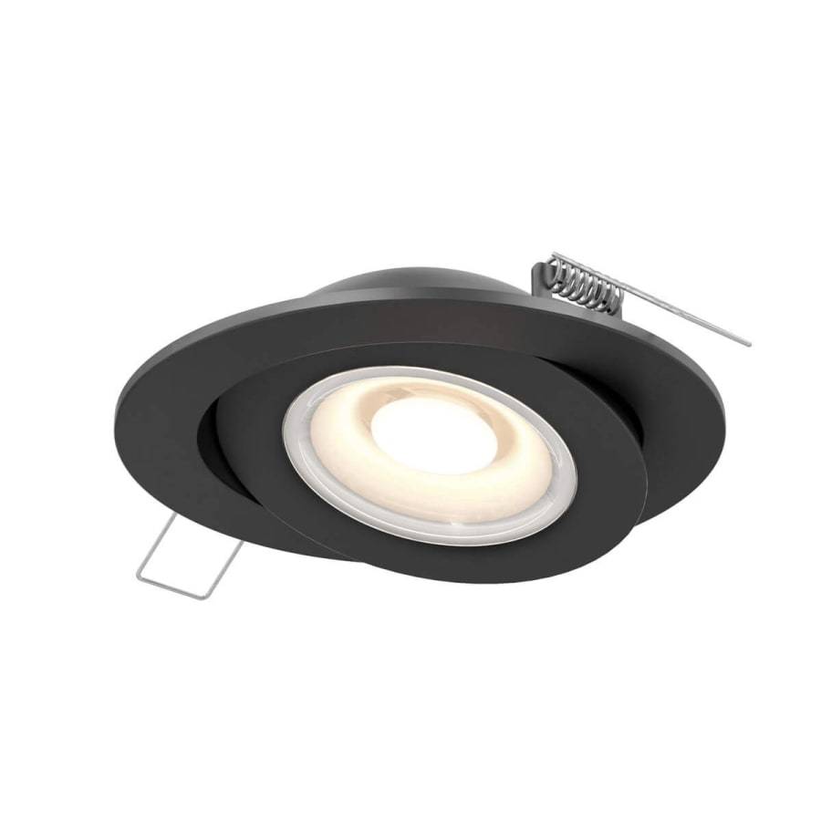 NEW DALS Lighting Black Recessed LED Adjustable Light Fixture - Landmark Auction Co