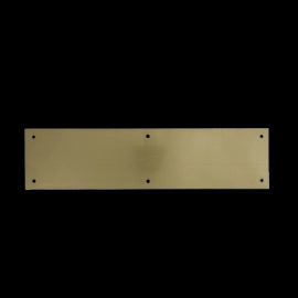 NEW Ives Satin Brass Push Plate 4 X 16 With Screws