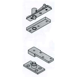 NEW Ives Satin Chrome 500 Pounds Non Handed Adjustable Pivot Set 7255SET26D