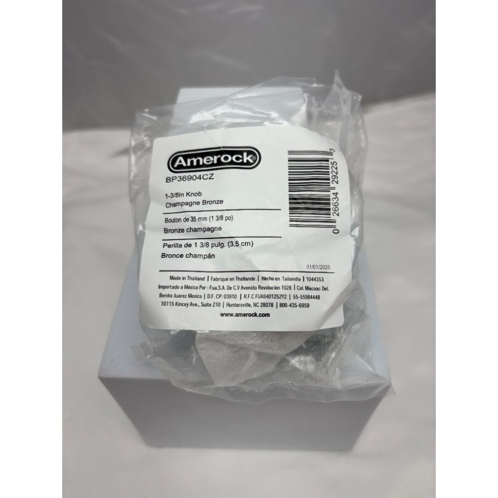 Amerock Versa 1-3/8" (35mm) Champagne Bronze Cabinet Knob