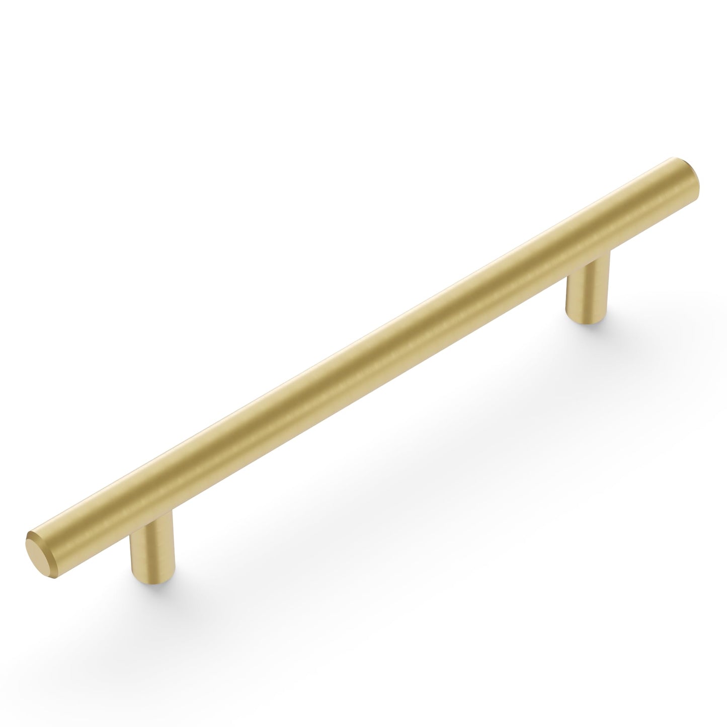 Hickory Hardware 5" Royal Brass Bar Pull – 128mm Cabinet Drawer Handle