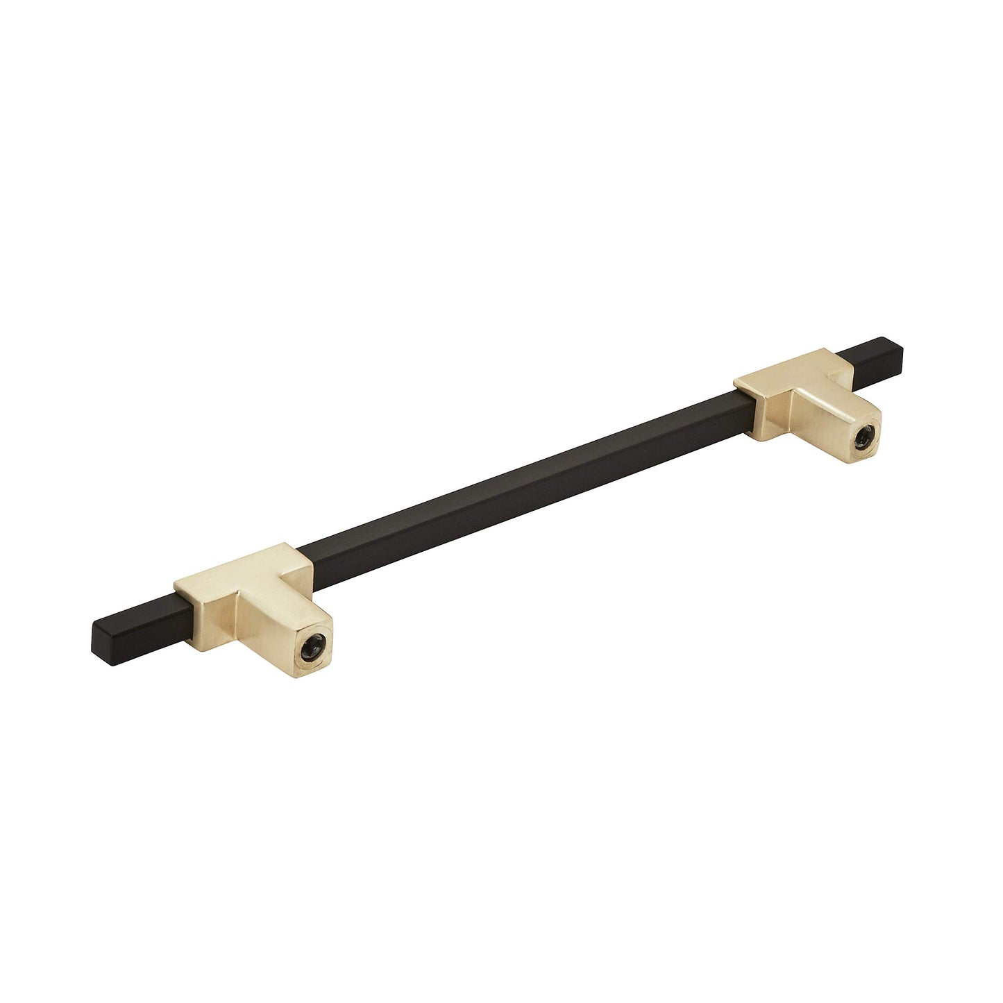 Amerock Urbanite 6-5/16" Cabinet Pull – Brushed Gold & Matte Black