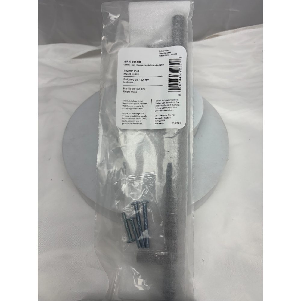 Miseno Eaton 7-9/16" Matte Black Bar Cabinet Pull – MCPBP2756