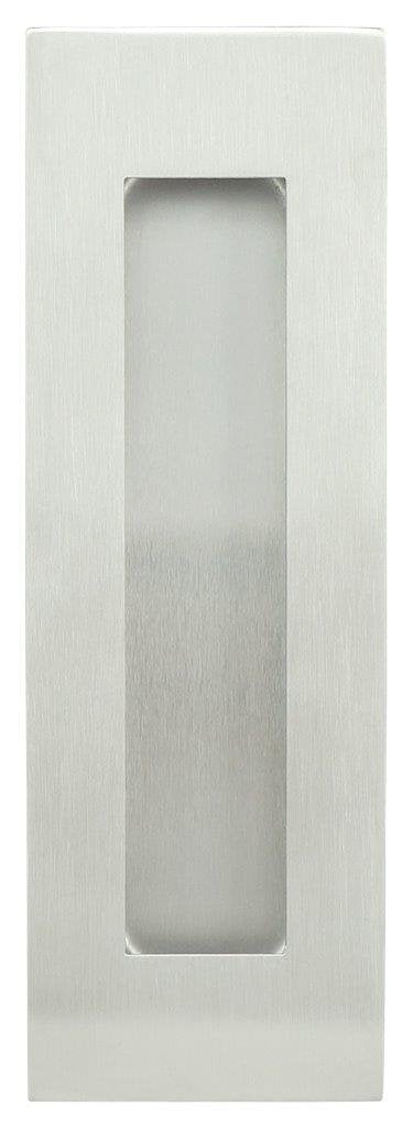 INOX Rectangular Pocket/Cup Pull 7-1/16" Satin Stainless Steel FHX07-32D