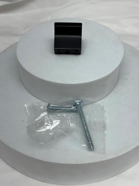 Pride Industrial Square Cabinet Knob Matte Black K83125BK