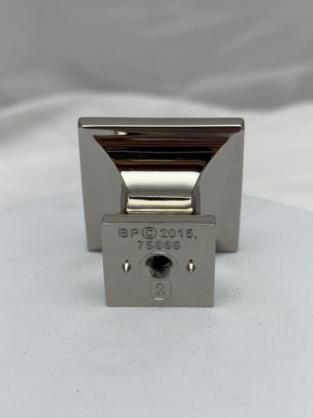 Hickory Hardware Studio Knob 1-1/4" Square Polished Nickel P3028-14