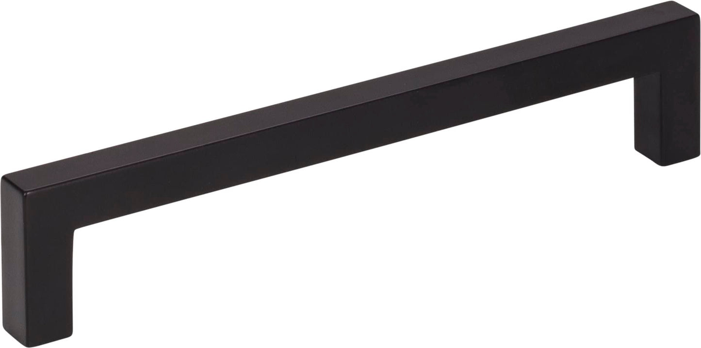 Elements Stanton 5" (128mm) Matte Black Cabinet Bar Pull