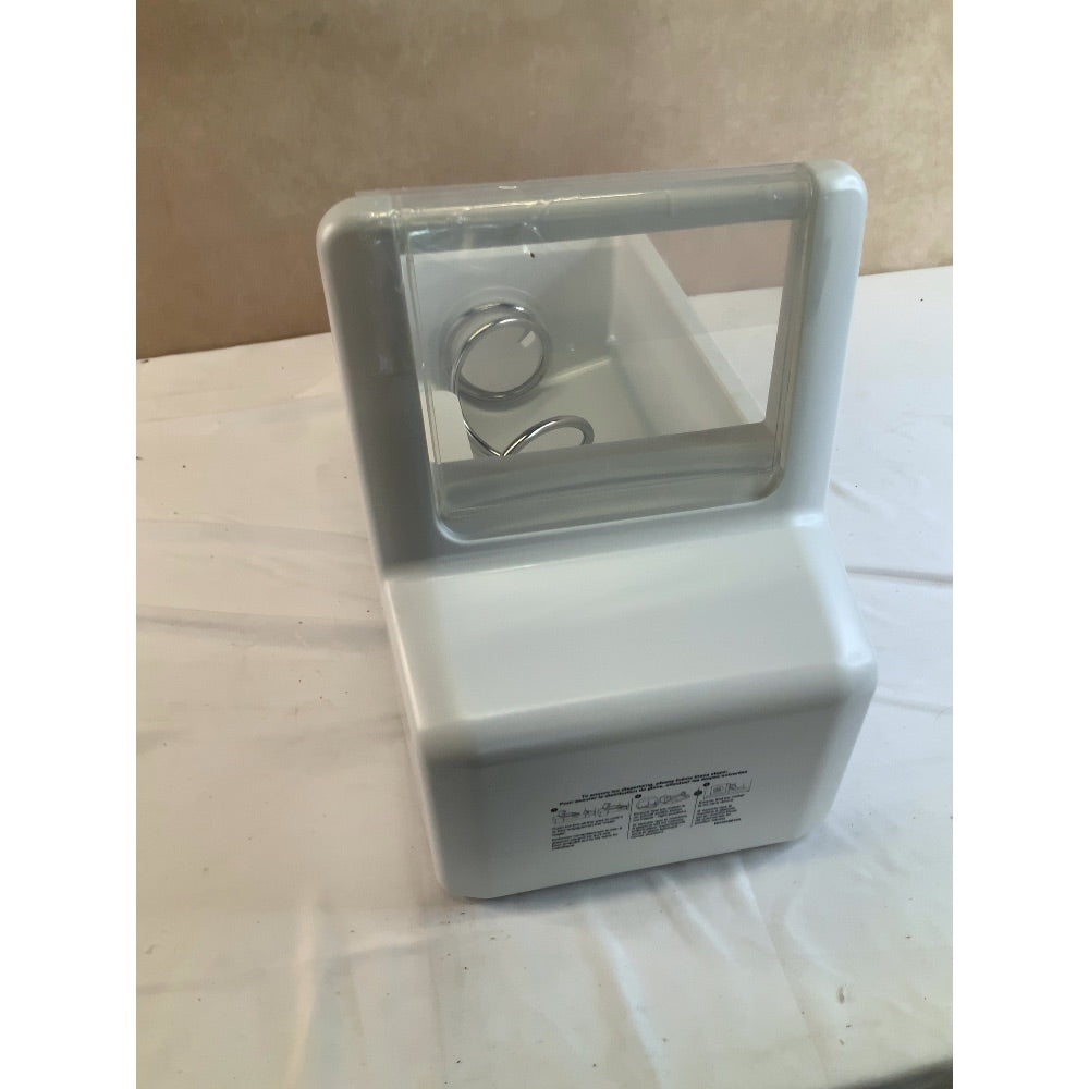Upgraded WPW10558424 Refrigerator Ice Bucket Compatible with Whirlpool Ice Bin Replacement W10558424 Whirlpool Ice Maker Replacement WRS321SDHZ01 WRS321SDHZ05 WRS321SDHZ08 WRS322FDAM04 Ice Maker Tray
