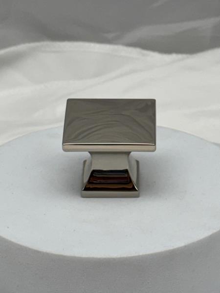 Hickory Hardware Studio Knob 1-1/4" Square Polished Nickel P3028-14