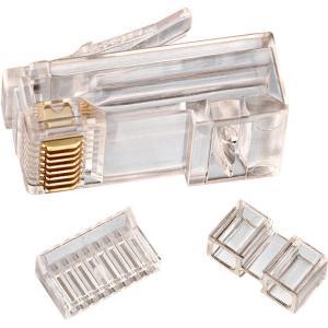 IDEAL Cat6 RJ45 Modular Plug 8P8C, 25-Pack