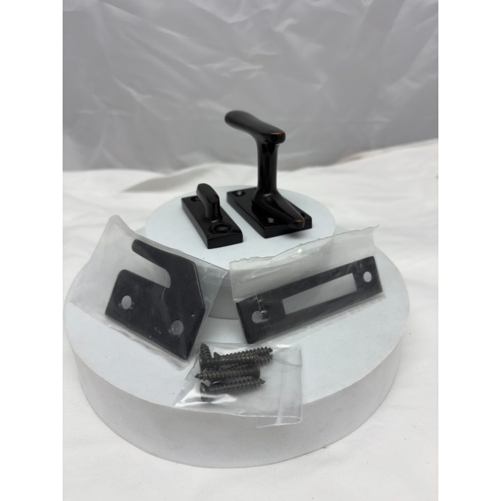 Emtek Solid Brass Casement Latch – Oil Rubbed Bronze, Large