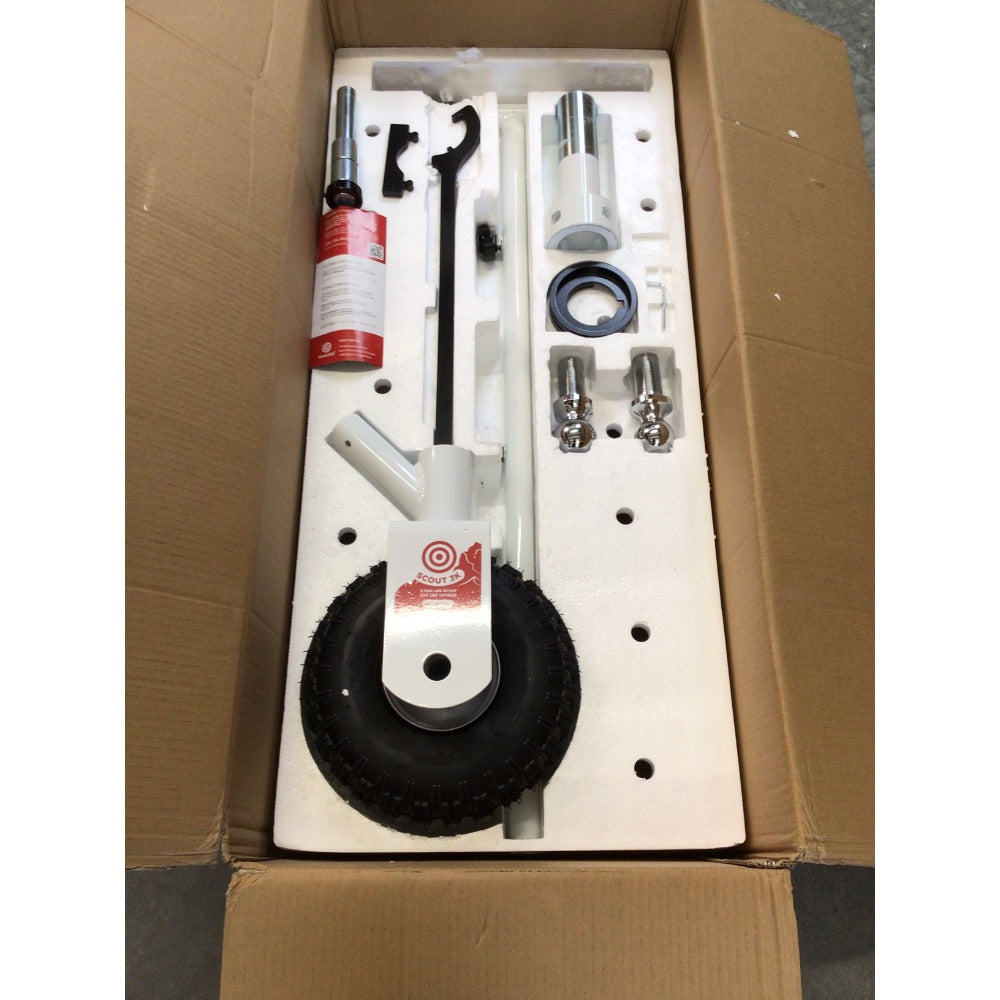 Parkit360 Scout Trailer Dolly for 3,000 Pounds Gross or 300 Pounds Tongue Weight with 2 Inch and 1-7/8 Inch Custom Hitch Balls and Ball Mount