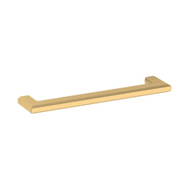 Baldwin Lifetime Satin Brass Brass Finish Rectangular Shape Modern Drawer Pull