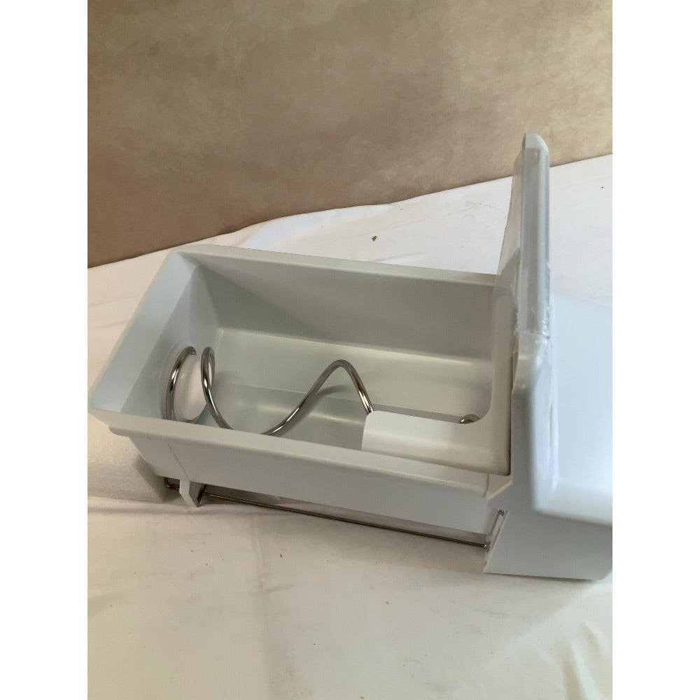 Upgraded WPW10558424 Refrigerator Ice Bucket Compatible with Whirlpool Ice Bin Replacement W10558424 Whirlpool Ice Maker Replacement WRS321SDHZ01 WRS321SDHZ05 WRS321SDHZ08 WRS322FDAM04 Ice Maker Tray