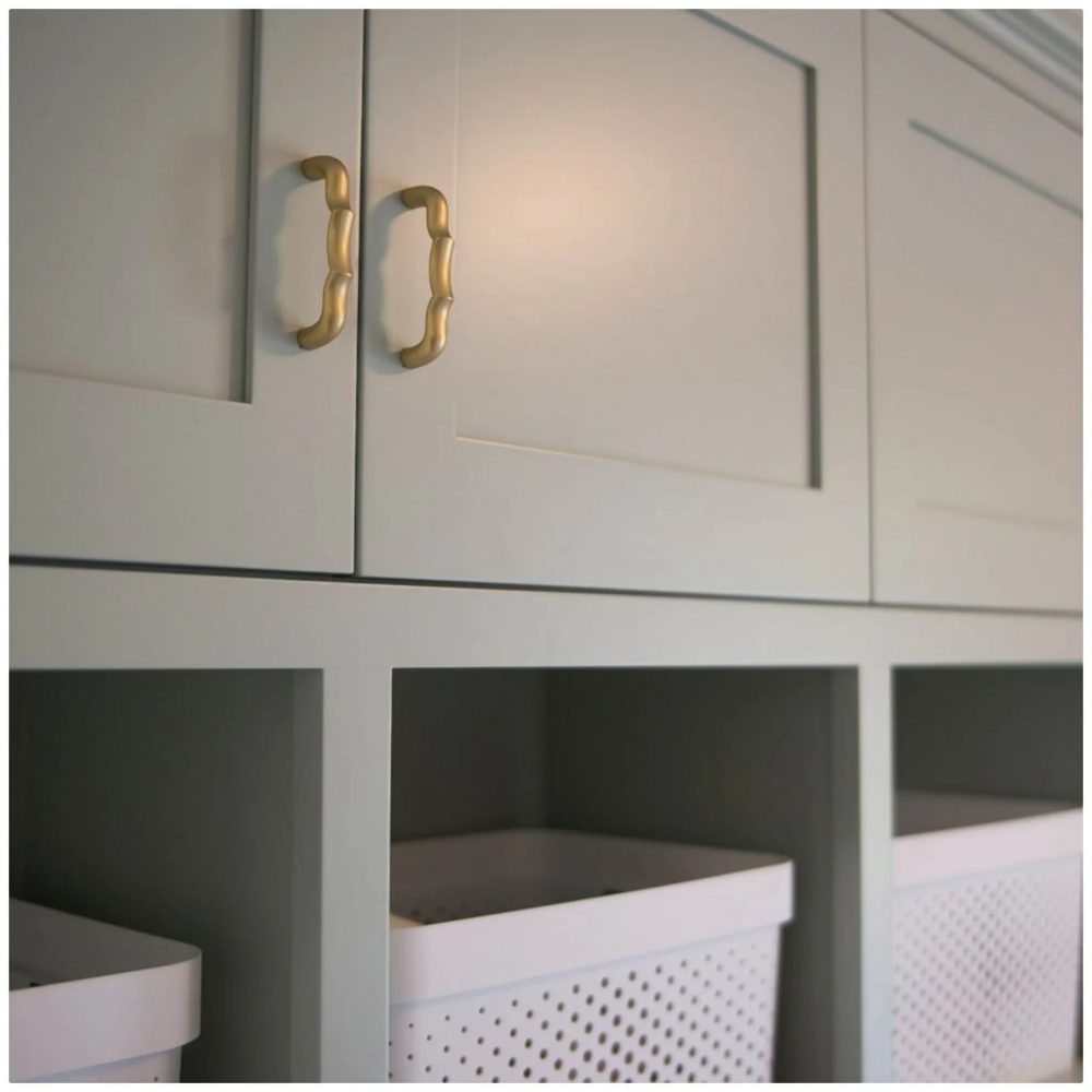 Belwith Keeler Trellis 3" Cabinet Pull, Brushed Golden Brass (B076139-BGB)