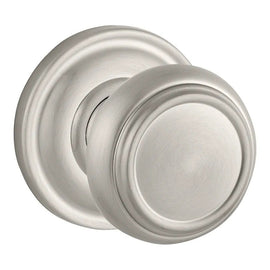 NEW Baldwin Satin Nickel Traditional Round Privacy Door Knob