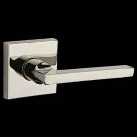 New Baldwin Lifetime Polished Nickel Square One Sided Dummy Lever