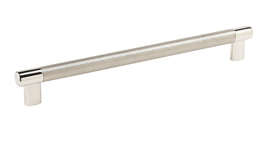 Amerock Esquire 10-1/16" Polished Nickel & Steel Cabinet Pull