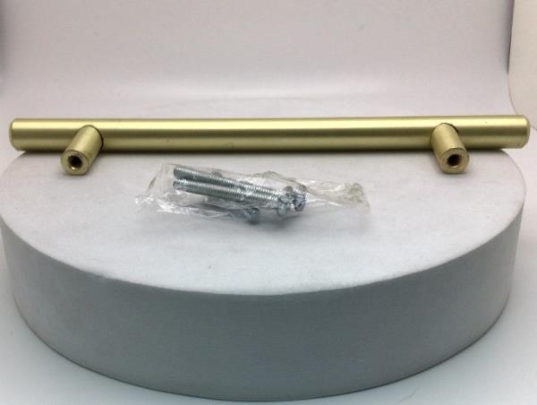 Hickory Hardware 5" Royal Brass Bar Pull – 128mm Cabinet Drawer Handle