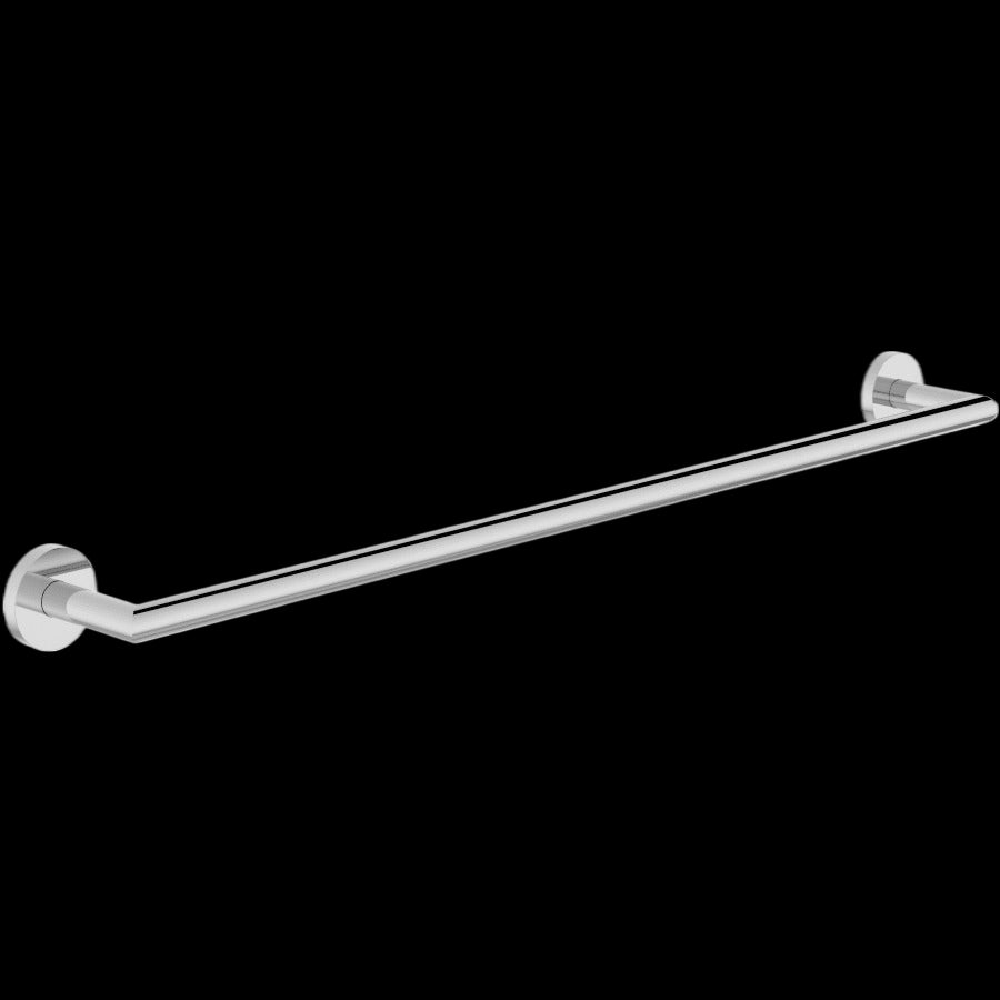 NEW Symmons Identity Chrome Wall Mounted Single Towel Bar - Landmark Auction Co