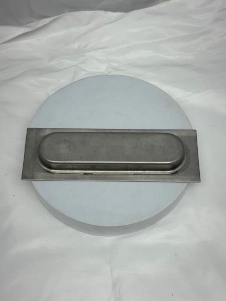INOX Rectangular Pocket/Cup Pull 7-1/16" Satin Stainless Steel FHX07-32D