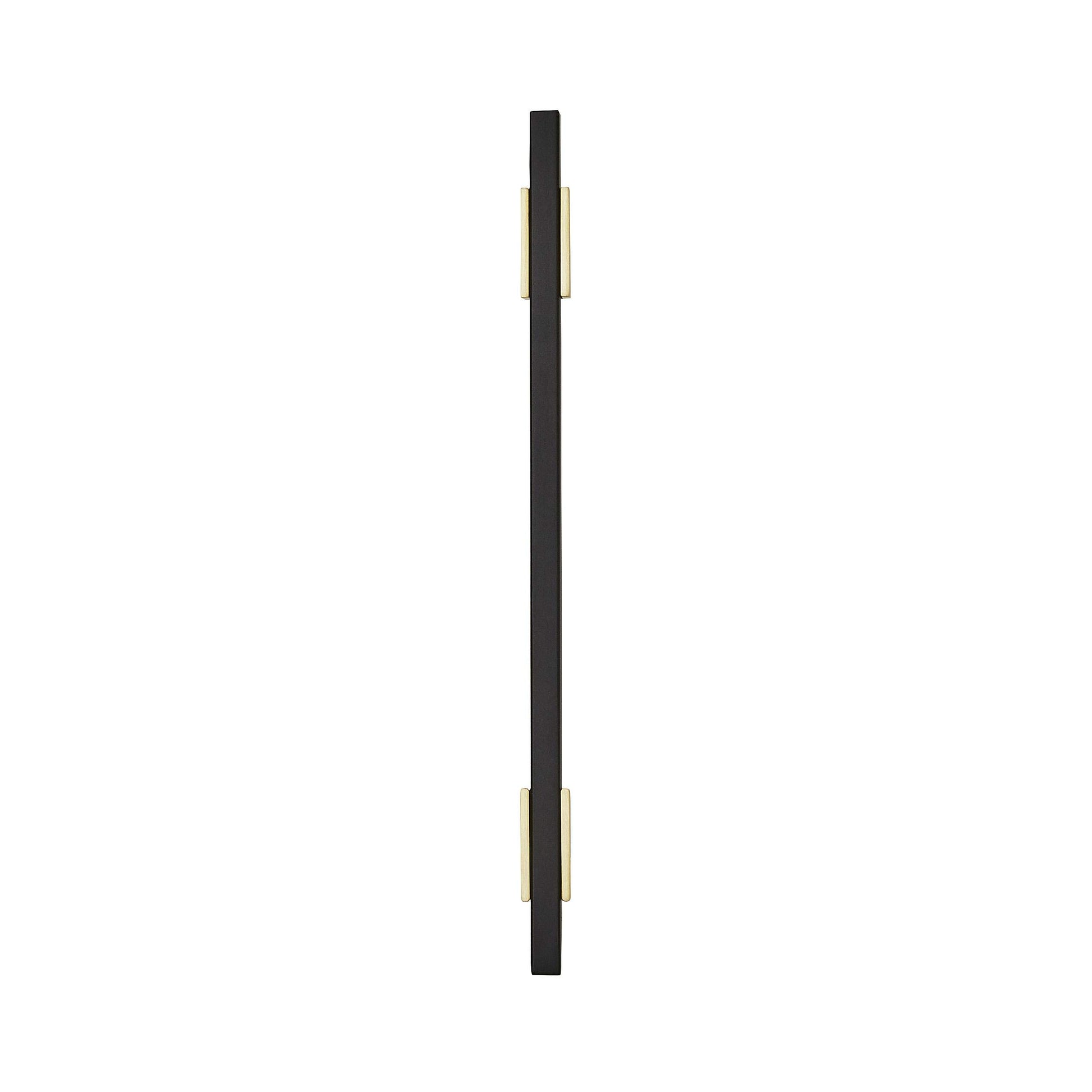 Amerock Urbanite 6-5/16" Cabinet Pull – Brushed Gold & Matte Black