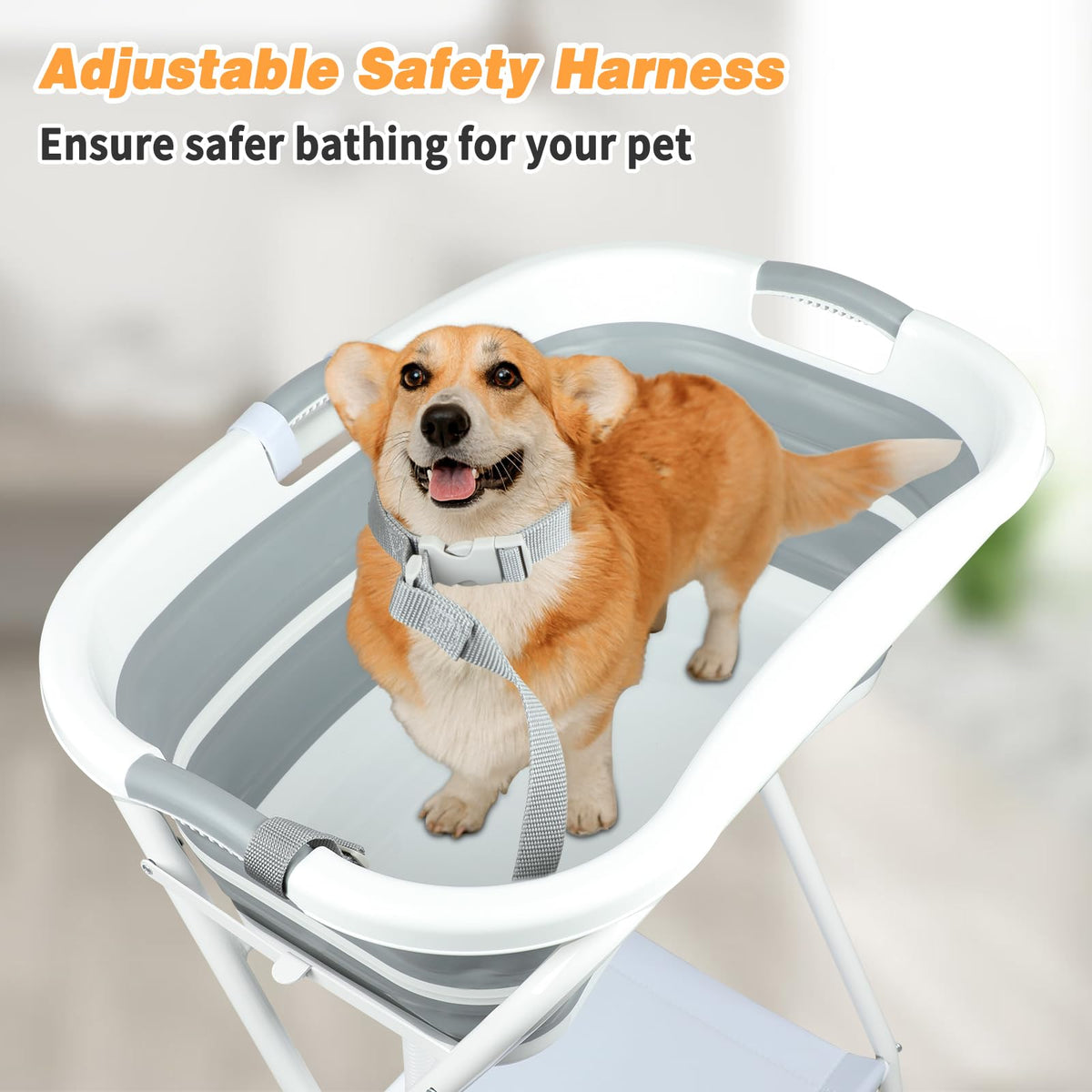 BWOGUE Collapsible Pet Bath Tub S-M Dogs