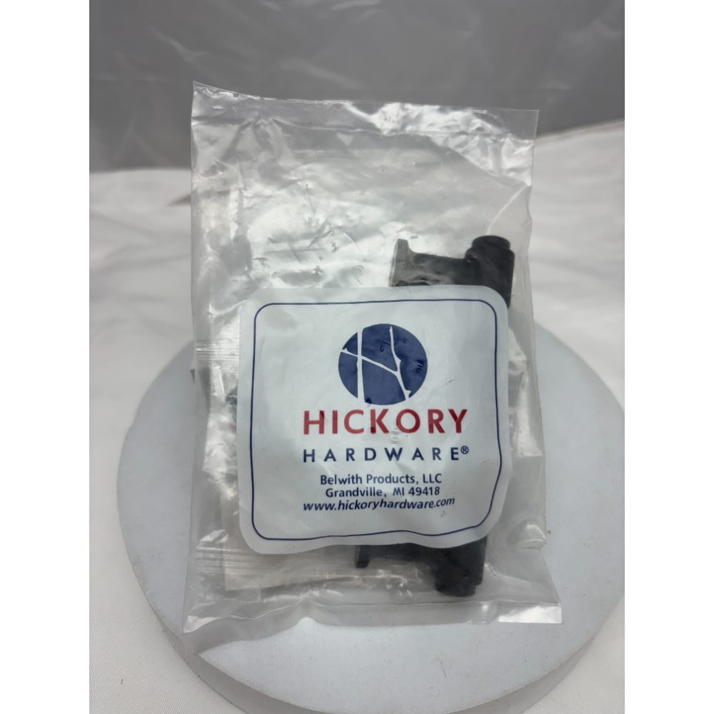 Hickory Hardware Piper 3" Matte Black Cabinet Pull, 1 Pack