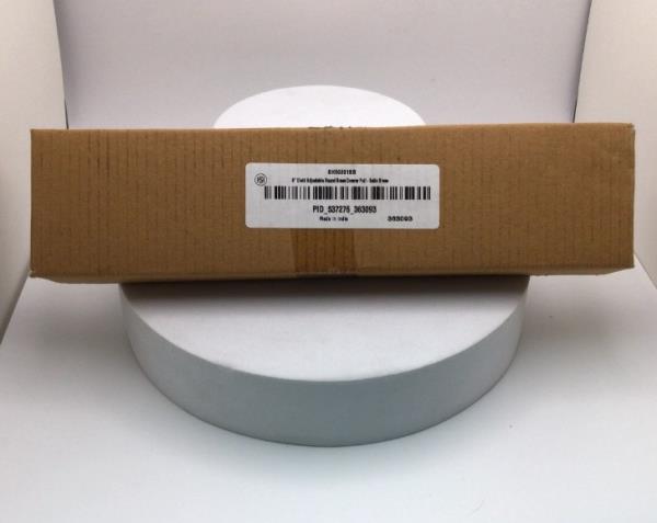 Signature Hardware Diehl 8" Satin Brass Adjustable Cabinet Bar Pull