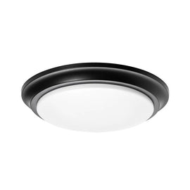 NEW AFX Baron LED Flush Mount Black Ceiling Fixture