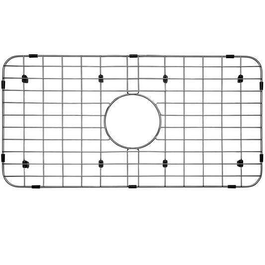 Serene Valley Sink Bottom Grid 24-1/8" x 12-5/8", Centered Drain with Corner Radius 1-1/2", Sink Protector NLW2412C