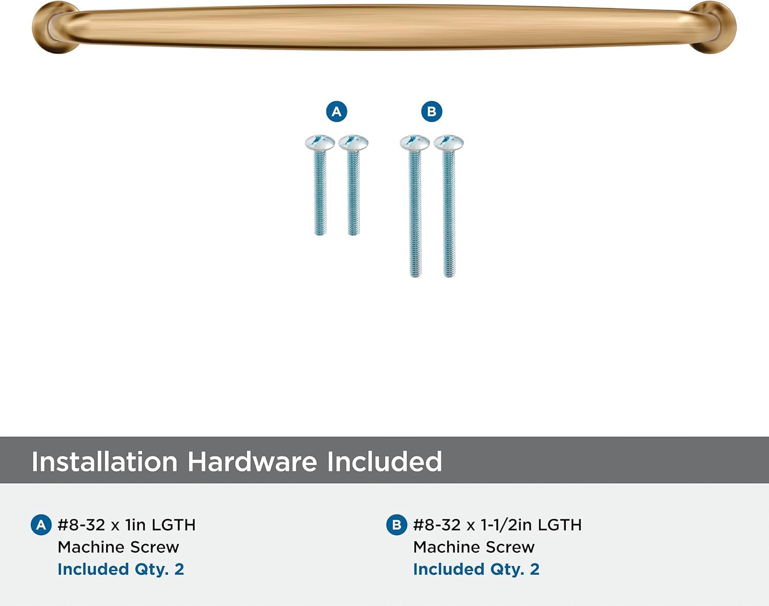 Amerock Renown 7-9/16" Cabinet Pull, Champagne Bronze (BP36986CZ)