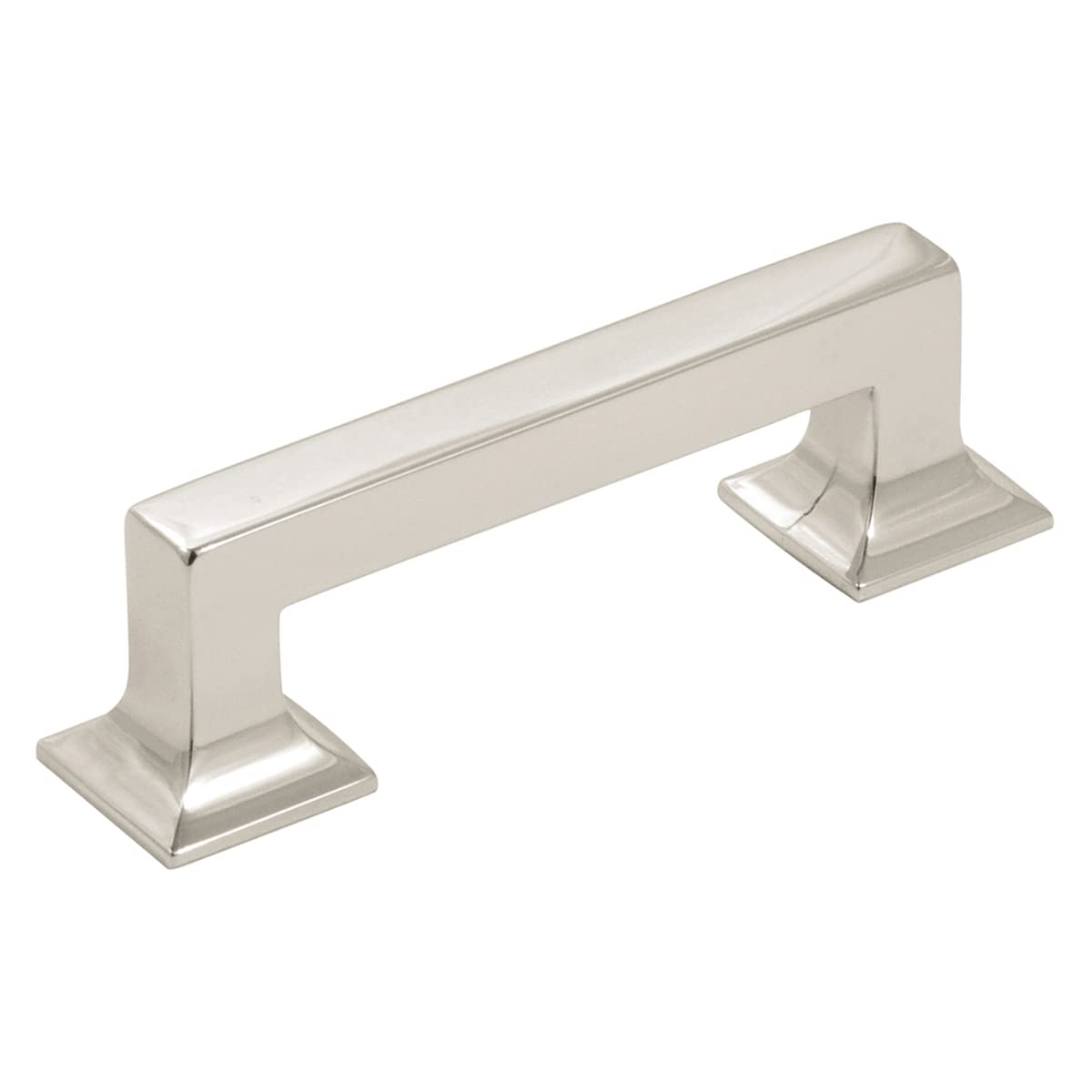 Hickory Hardware Studio Pull 3" Center Polished Nickel P3010-14