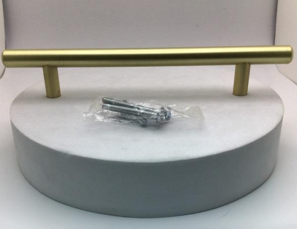 Hickory Hardware 5" Royal Brass Bar Pull – 128mm Cabinet Drawer Handle