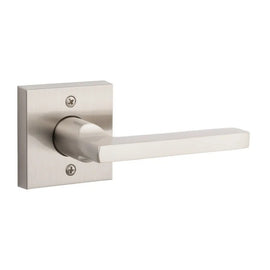 NEW Baldwin Satin Nickel Dummy Door Lever Square Rose HDSQURCSR150