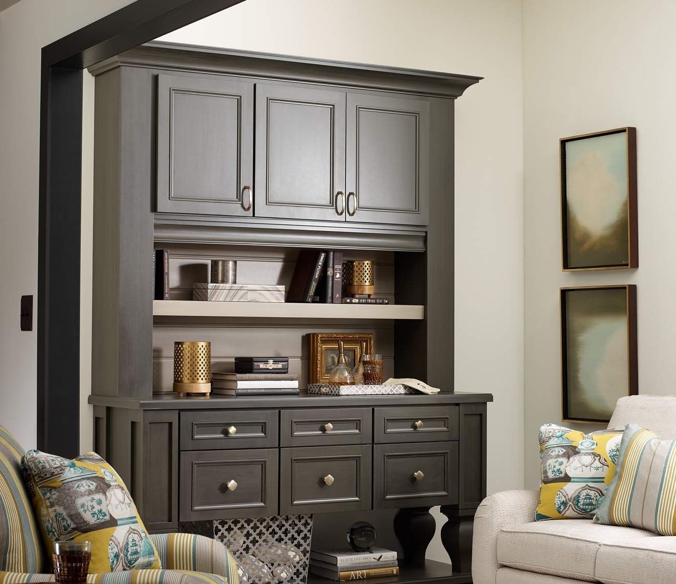 Amerock Revitalize 5-1/16" Cabinet Pull, Golden Champagne, 1 Pack