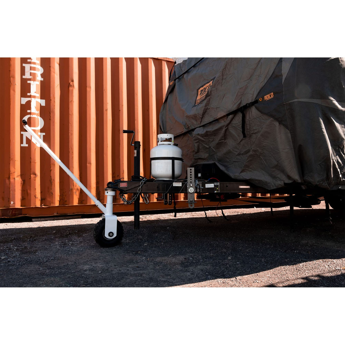 Parkit360 Scout Trailer Dolly for 3,000 Pounds Gross or 300 Pounds Tongue Weight with 2 Inch and 1-7/8 Inch Custom Hitch Balls and Ball Mount