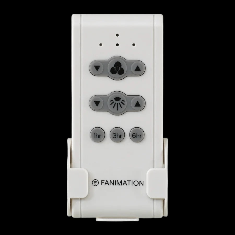 NEW Fanimation CR500 White NonReversible Fan And Light Remote Control - Landmark Auction Co