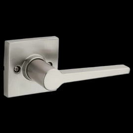 NEW Kwikset Satin Nickel Daylon Door Lever Square Rose Single Dummy