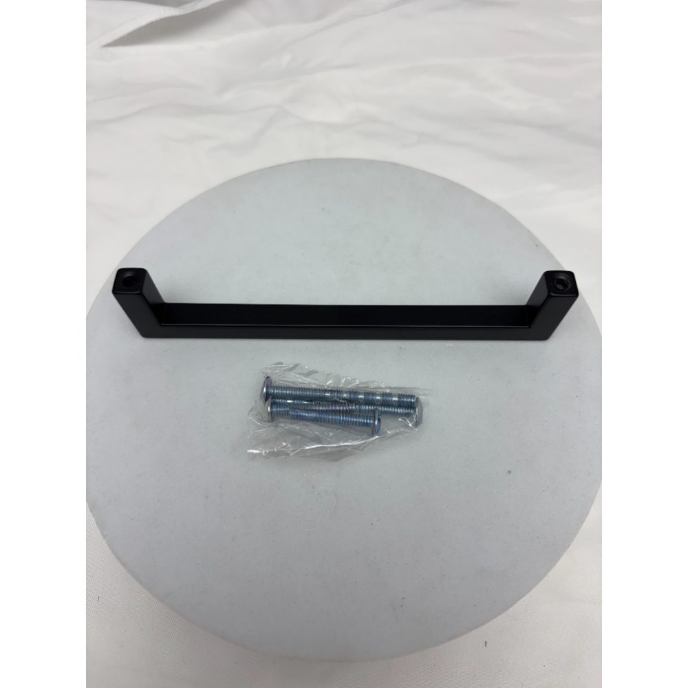 Elements Stanton 5" (128mm) Matte Black Cabinet Bar Pull