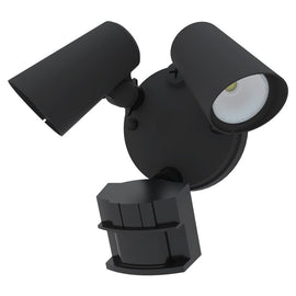 NEW American Lighting Black Dual Heads Motion Sensor Outdoor Light Fixture