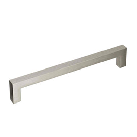 Miseno Durable Handle-Style Elegant Brushed Satin Cabinet Pull Nickel Size 7.0 In X 1.0 In X 2.0 In MCPPZ629BSN10