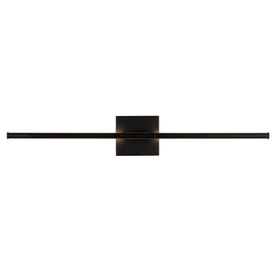 NEW JONATHAN Y Black Matte Finish Integrated LED Wall Sconce Dimmable - Landmark Auction Co