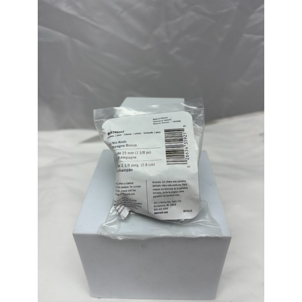 Amerock Balon 1-1/8" (29mm) Champagne Bronze Cabinet Knob